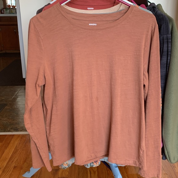 Set of 4 Sonoma Long Sleeve Tee Shirts - Picture 9 of 16